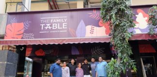 Good quality fresh food and warm service at The Family Table for friends and family alike