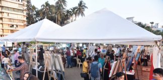 Carter Road turns into a live sunset art gallery with ‘Art by The Sea’