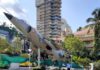 Indian Naval Fighter plane ‘Sea Harrier’ now installed at Bandstand