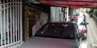 Bandra’s 1st Covid-19 Drive-Through Testing Centre