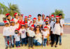 Meghashrey NGO founder Seema Singh organised a fun-filled Christmas for underprivileged children