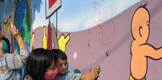 Carter Road adorns a new look with the marvellous Street Art for Sustainability