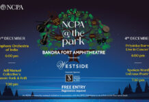 NCPA@thePark kickstarts its second edition on December 3 at Bandra Fort Amphitheatre