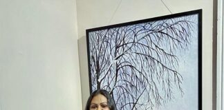 An acclaimed artist who cares for a cause
